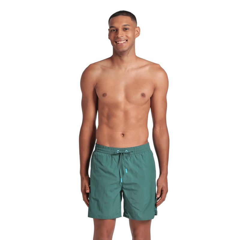 ARENA Men's Beach Boxer Solid Swim Trunks (Pack of 1),