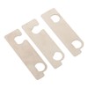 3pcs Camshaft Holding Tool Set Steel EN‑46105 Rustproof for Car