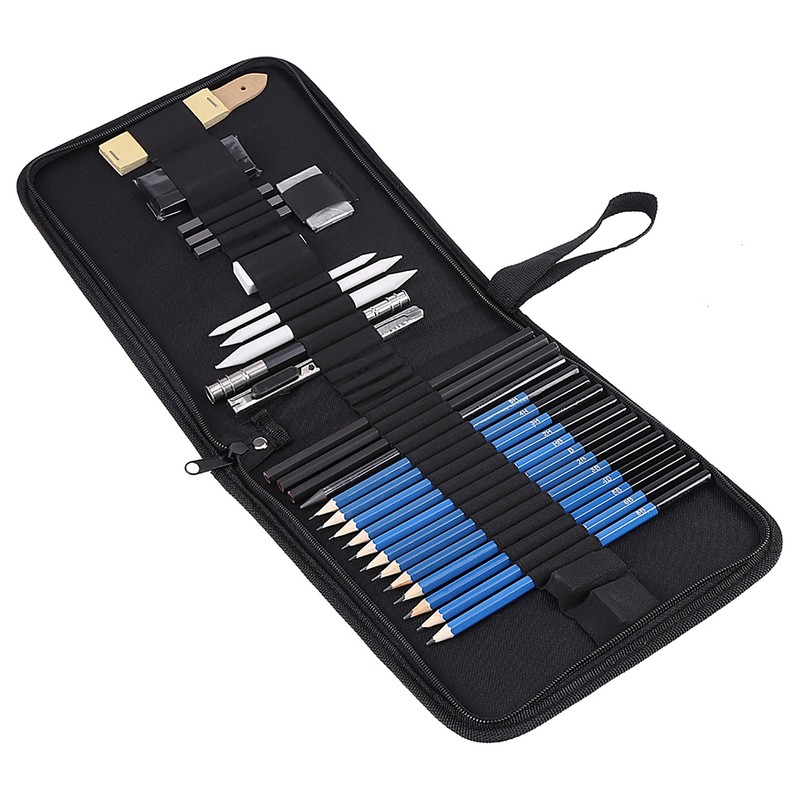 33pcs H&amp;B Sketching Pencils Drawing and Sketch Kit Set with