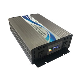 KRXNY 2500W 24V DC to 110V 120V AC 60HZ Pure Sine Wave Power Inverter for Car Home Solar System