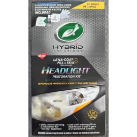 Turtle Wax HYBRID SOLUTIONS Headlight Lens Restoration Kit - 53856 - FREE SHIP!