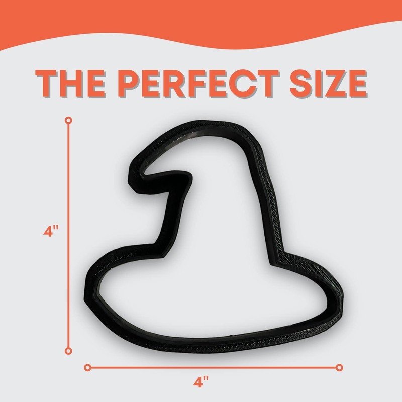Witch Hat Cookie Cutter (4 inches)