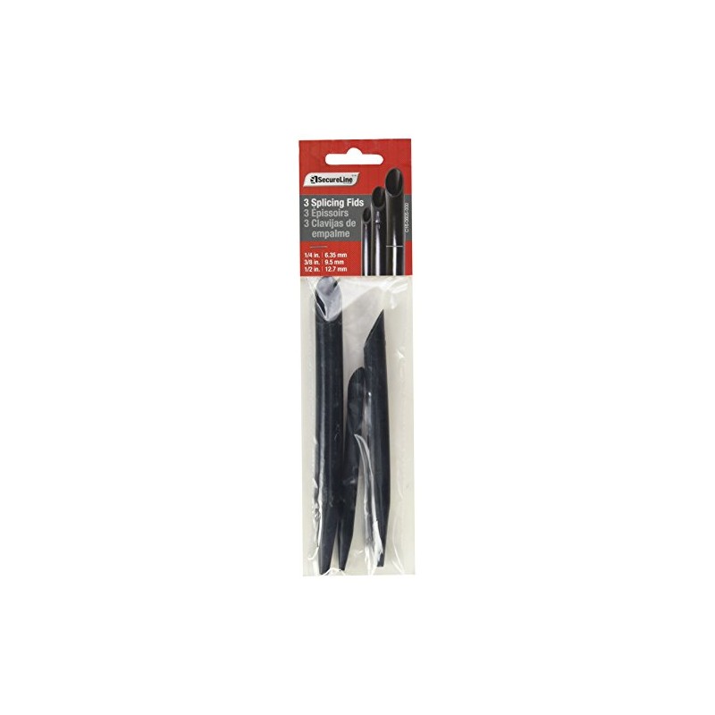 WELLINGTON CORDAGE S6034 Splicing Fid, 3-Pack