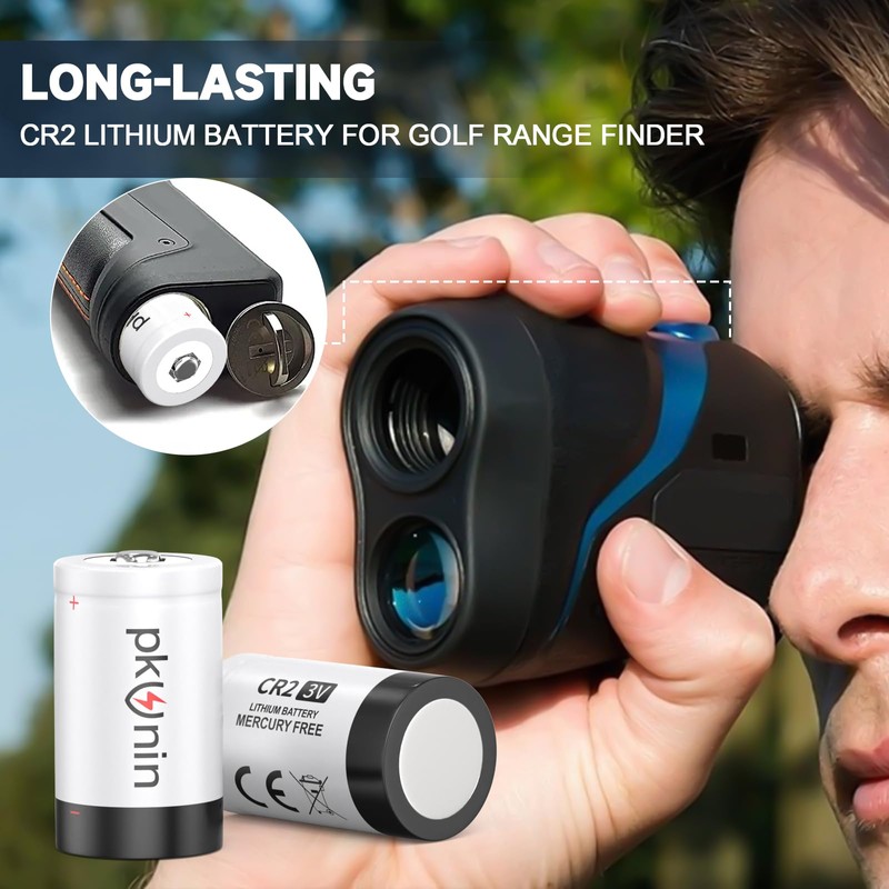CR2 Battery 3V Range Finder Batteries, CR15h270 3 Volt Lithium
