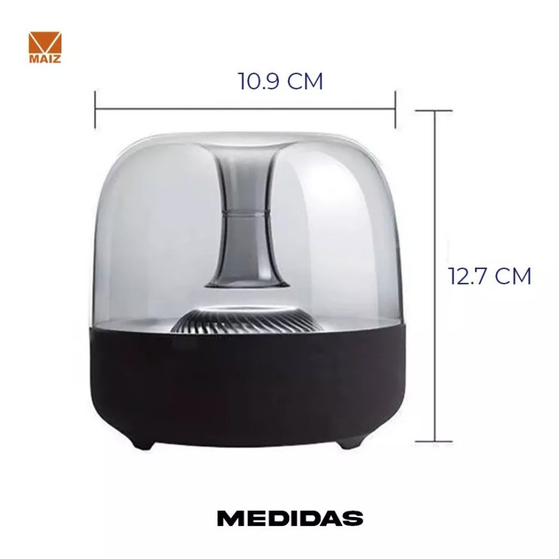 Maíz 5pzs Bocina Bluetooth Inalambrica Lampara Luz Led Recargable