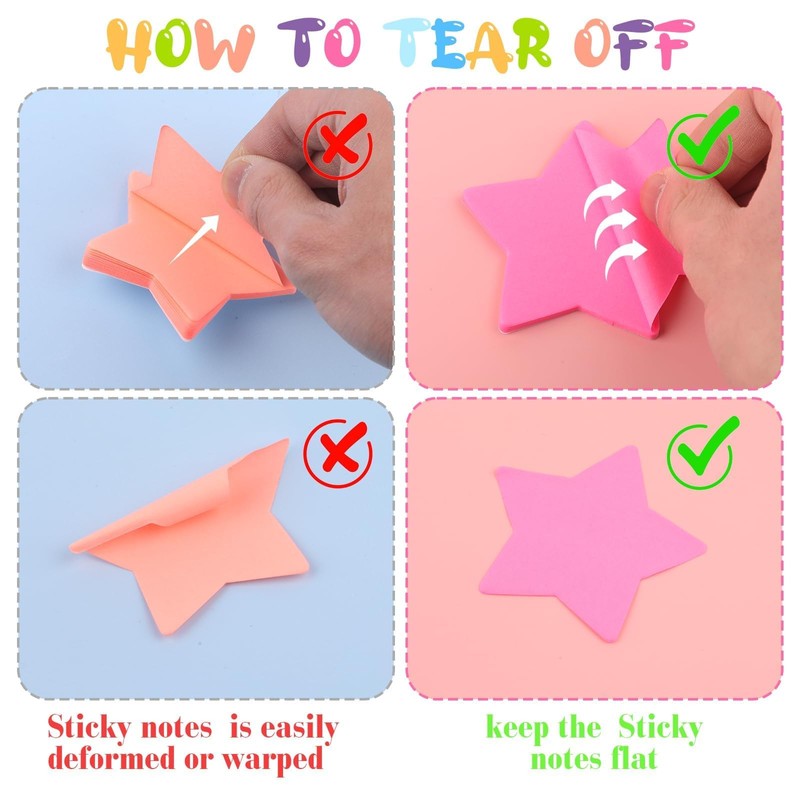 480 Sheets Post It Notes Large, A5 Size Super Sticky