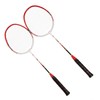 2PCS Professional Badminton Racket with Comfortable Handle Practice Badminton Racket