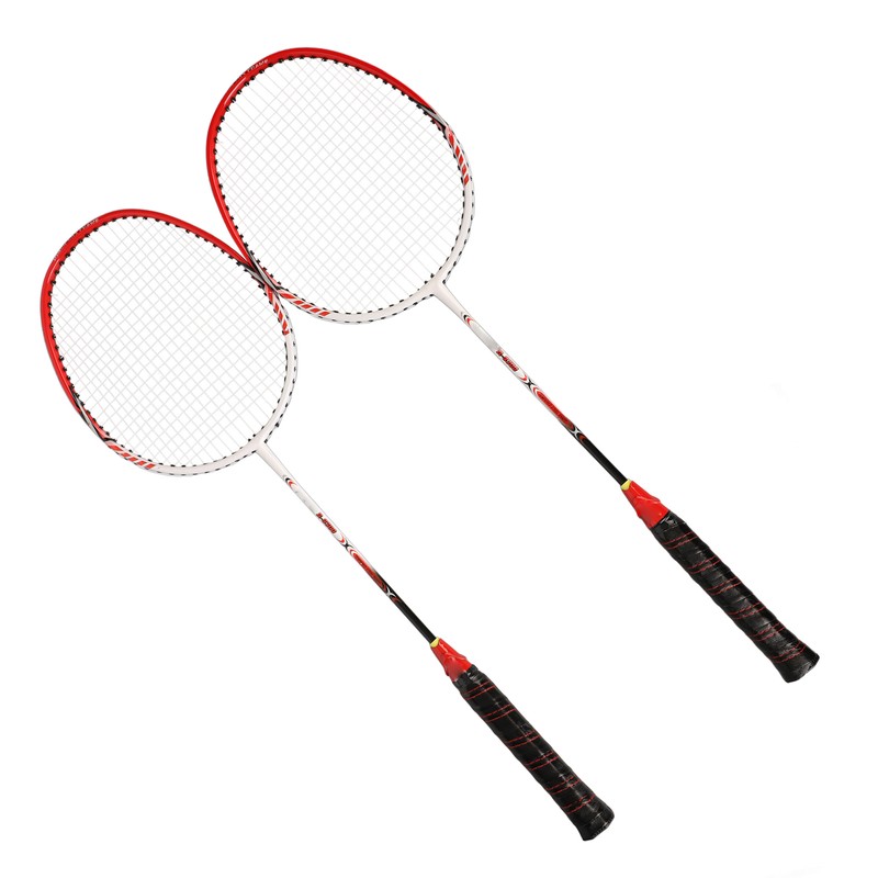 2PCS Professional Badminton Racket with Comfortable Handle Practice Badminton Racket