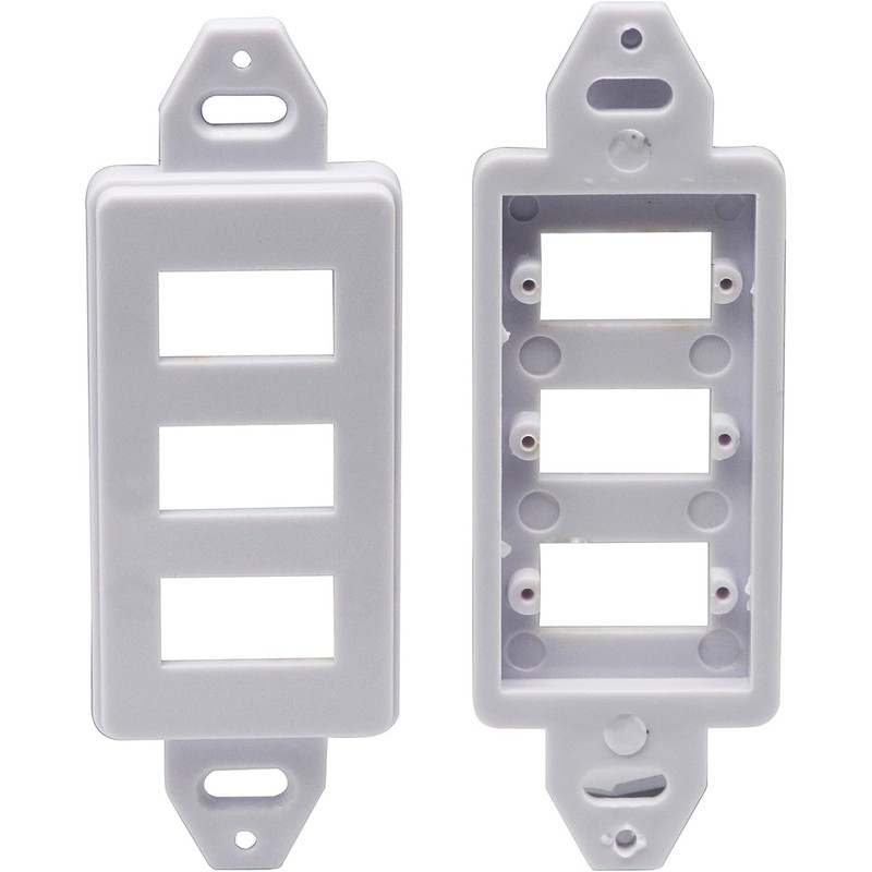 zdyCGTime 3-Port HDMI 2.0 Decorative Wall Plate - HDMI, Component,