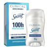 Desodorante Mujer SECRET Clinical con Ácido Hialurónico, Barra Invisible, Completely Clean, 45 GR