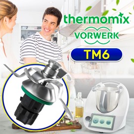 Set of Blade for Thermomix TM6 with Gasket for Vorwerk Food Processor