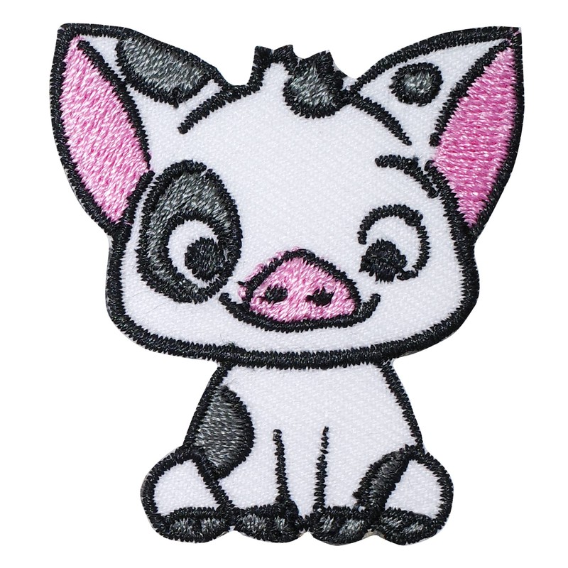 CLOVER INTER Pua Pig Iron on Patches Embroidered Badge Saw