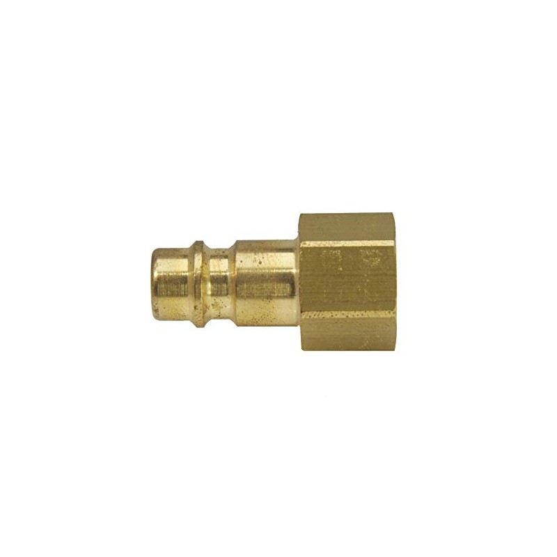 Coupling Plug NW5 with Internal Thread M 8, Material: Brass