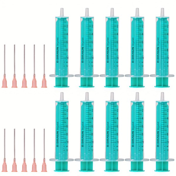 MedixX Syringes Set with Blunt Needle Various Sizes for Hobby