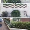 2Pack Expandable Wooden Lattice Wall,Plant Garden Trellis for Climbing Plants