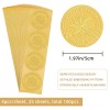 CRASPIRE 2 Inch Certificate of Achievement Gold Foil Embossed Envelope