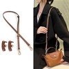 Jiesinlov Leather Bag Shoulder Strap Replacement Crossbody Adjustable Conversion Kit