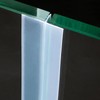 T Shaped Seal Strip Transparent Silicone Windproof Waterproof Double Sided