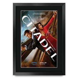 HWC Trading FR A3 Citadel Gifts Printed Signed Autograph Poster for TV Memorabilia Fans - A3 Framed
