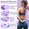 2 Pcs Kit Ligas de Resistencia para Ejercicio, con Bandas