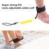 Sturdy Lightweight and Flexible Durable Leg Leash, Board Leash, for