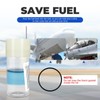 Bghdas Aviation Fuel Testing Jar for Non-Ethanol Fuel Testing, Fuel