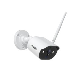 ZOSI 3MP Add-on WLAN Surveillance Camera, Additional Camera Replacement Camera for ZOSI 2K 3MP WiFi NVR System (ZR08LL/ZR08RP)