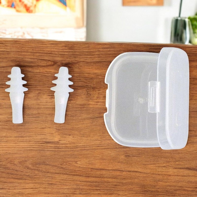 Air Pressure Adjustable Ear Plugs for Airplanes, Shinkansen and Express