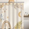 Colingmill 12 Pcs Boho Knots Shower Curtain Hooks Home Decorative