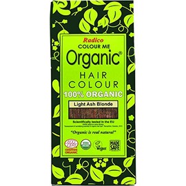 Radico Colour Me Organic Pflanzenhaarfarbe Leichtes Aschblond (bio, vegan, Naturkosmetik) LeichtesAsch