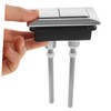 GOOHOCHY Push Toilet Flush Button Replacement Dual Push Button for