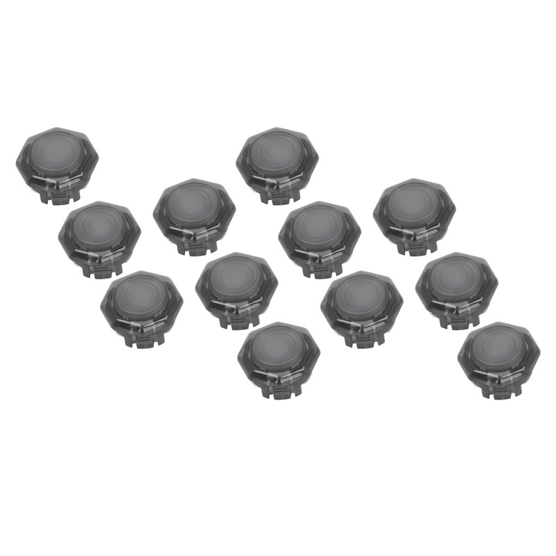 12pcs Arcade Button Professional POM Red Switch Mechanical Push Button