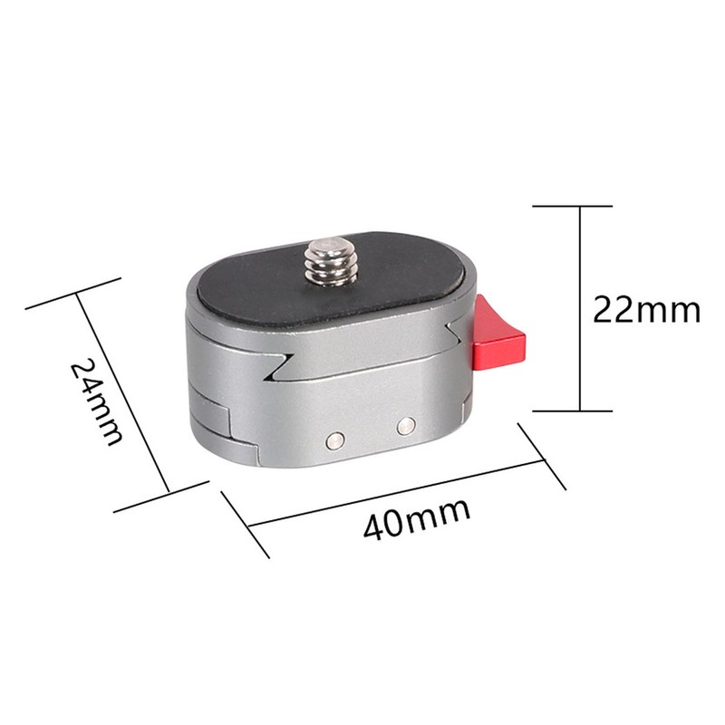 Mini Quick Release Plates Slider Lock Folding Magnetic Clamp Quick