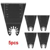 5PCS Oscillating Multitool Blades, 65mm Multitool Quick Release Saw Blades,