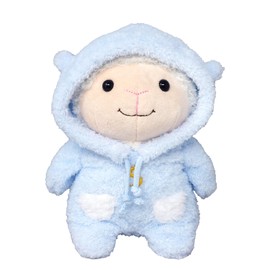 Naitou Design Laboratory (Naitou Design) Plush S Kigurumi Pajamas, Height When Seated, Approximately 7.1 inches (18 cm)