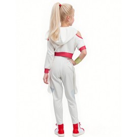 Zombie Girls Cheerleader Costume Girls Cosplay Outfit for 3-12 Years