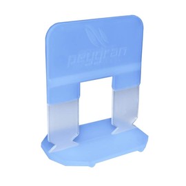 1/51" (0.5mm) Peygran Tile Leveling System - 300 Clips. Lippage free tile and stone installation for PRO and DIY. The most precise and reliable product on the market.