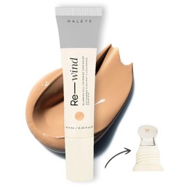 HALEYS Re-wind Blurring Full Coverage Conceale (Medium - Cool), Brighten, Reduce redness, dark circles and fine lines, Non-Caking, Longwear, Nourishes, Lightweight, Soft-Matte Finish, Vegan & Cruelty