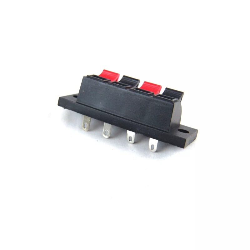Unbranded/Generic 2x Audio Speaker Input Terminal Pair Wire Cable Connector