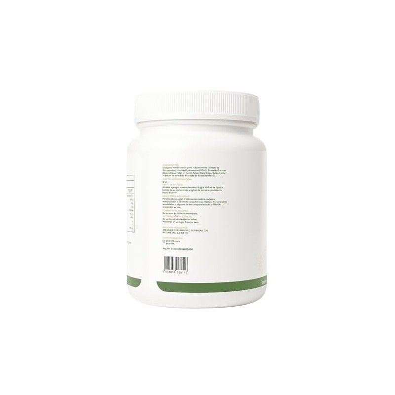 Caro Fit Colágeno Hidrolizado Tipo Articulaciones Cartílago Polvo Glucosamina Msm