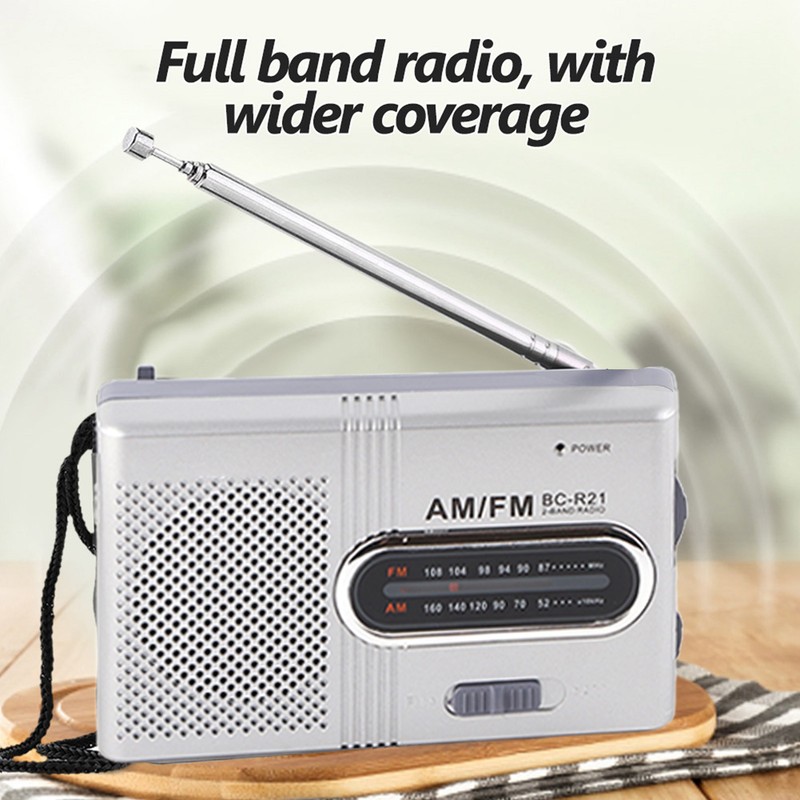 Universal Portable AM/FM Mini Radio Stereo Speakers Receiver Music Player