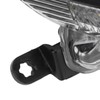 Motorcycle Headlight Transparent Lens Waterproof LED Front Center Lamp Replacement