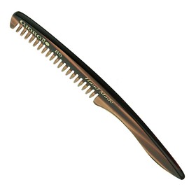 Giorgio G85 travel comb for Mustache and Beard for Men - Small Fine Tooth Pocket Comb for Everyday Hair Care - Sawcut and Hand Polished Pocket and Styling Comb - Tortoiseshell Combs (4.75")