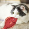 Fangehong Cat Toy Fish with Catnip, 3 Pieces Toy with