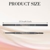Eyebrow Pencil, Ultra-Slim Eyebrow Dual Ended with Mechanical Brow Pencil