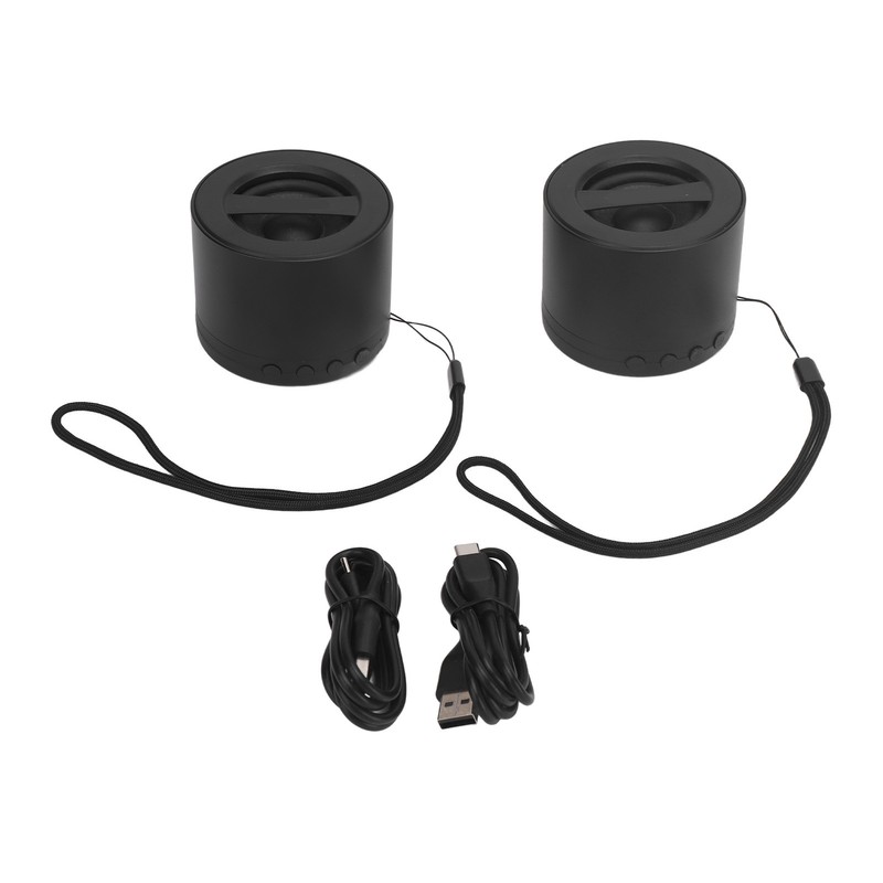Dual Bluetooth Speaker Car Hands Free Call Dynamic High Bass