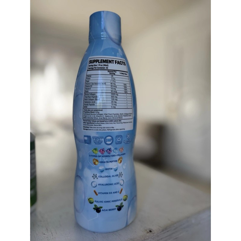 HIBODY HIBODI Hi Collagen+ Liquid Collagen Dietary Supplement 32 fl