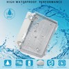 YETLEBOX Waterproof Electrical Box with Mounting Plate, IP67 Junction Box