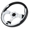 KTERCT Black & White Marine Boat Steering Wheel Keyway 3