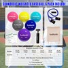 SunNordic 6/9 Pack Plyometric Weighted Baseball Set (3.5-16/35/53/70 oz) -
